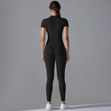 Performance Zip-Front Yoga Jumpsuit