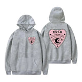 Sam and Colby XPLR Men's and Women's Hooded Sweatshirt Long sleeved Casual Hoodie Warm Street Clothing Top Winter