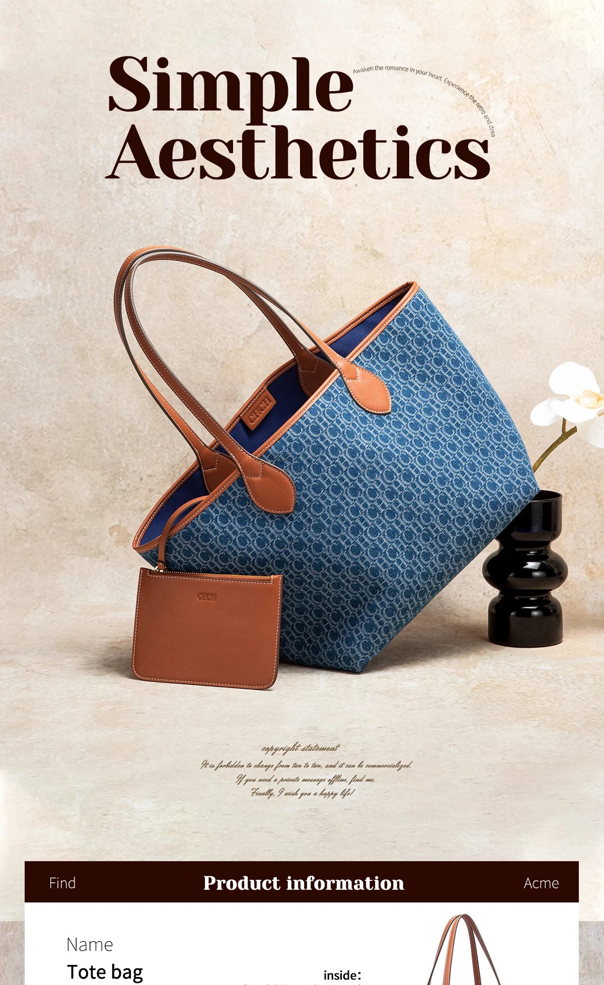 Fashion Classic Women's Large Capacity Tote Bag Autumn/Winter Office Women's Single Shoulder Handbag