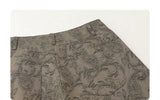 CHIC VEN New Women Jeans Loose Casual High Waist Wide Leg Denim Pants Paisley Female Trousers Spring Autumn 2026
