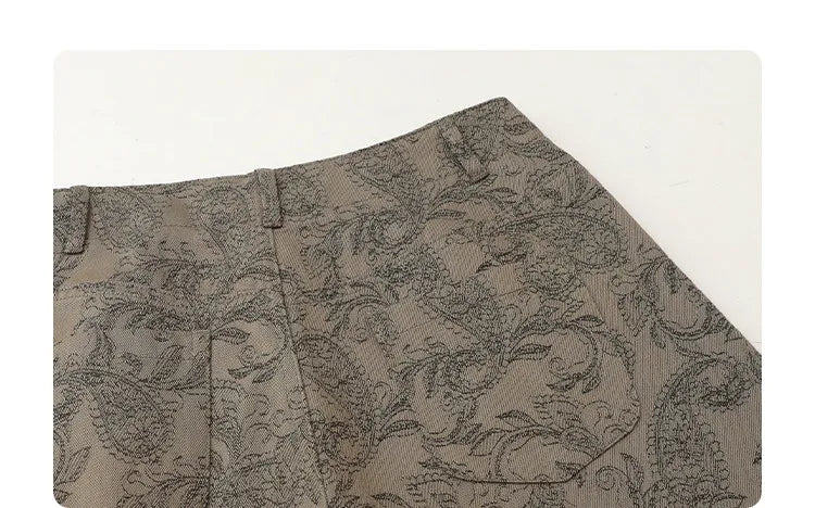 CHIC VEN New Women Jeans Loose Casual High Waist Wide Leg Denim Pants Paisley Female Trousers Spring Autumn 2026