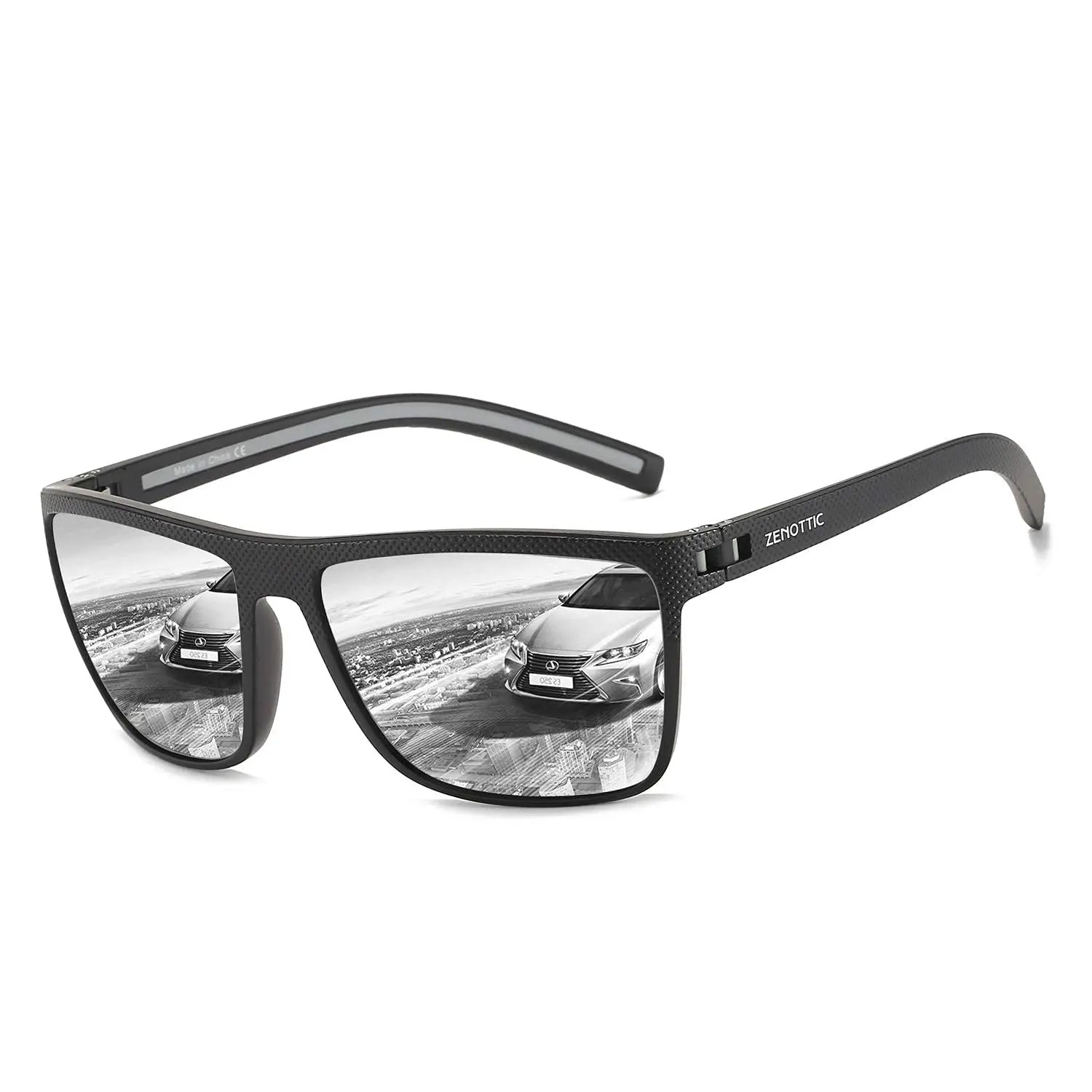 ZENOTTIC Polarized Square Sunglasses for Women & Men
