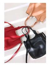 Women Real Leather Crossbody Bags Luxury Small Size Cute Handbag Soft Shoulder Bag 2024 New Arrival Designer Style
