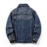 Washed Heavyweight Denim Jacket – Vintage Workwear
