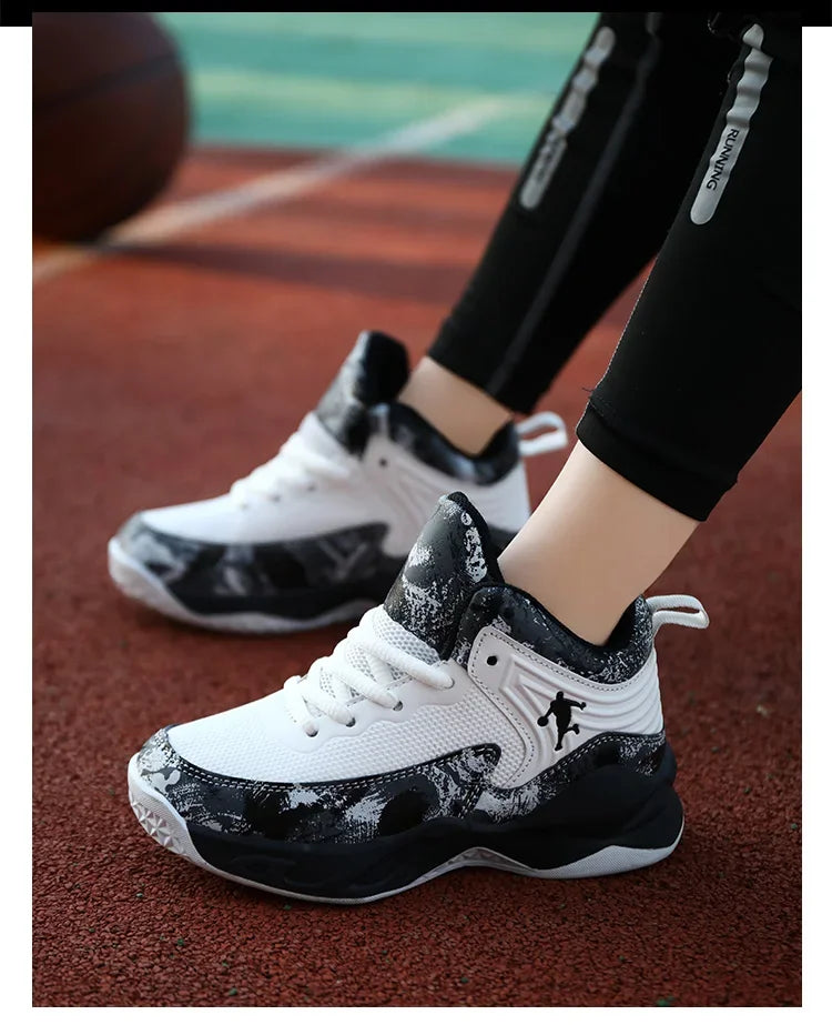 Boys' Pro-Performance Basketball Sneakers