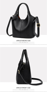 Brand High Quality Soft Leather Large Capacity Top-handle Bags Female Handbags Women Shoulder Crossbody Totes Messanger Bag Sac