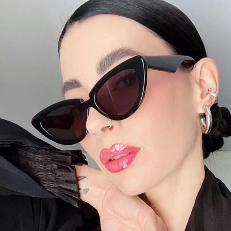 Women's Vintage Cat Eye Sunglasses – UV400