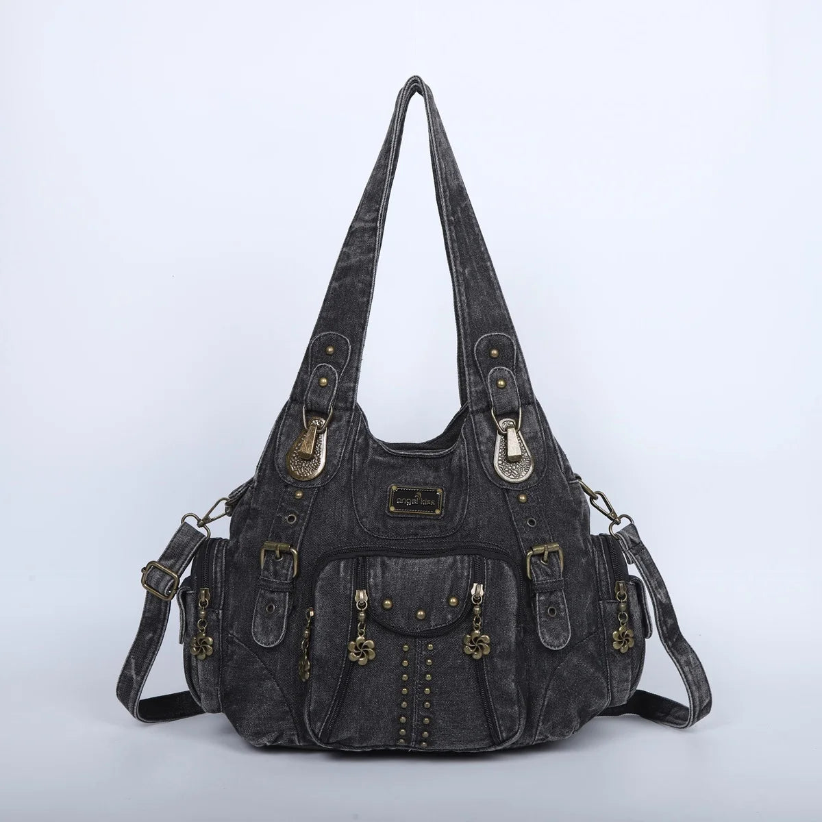 Vintage Women Handbags Fashion PU Leather Shoulder Bags Female Satchel Big-capacity Shoulder Purse Bag bolsa feminina