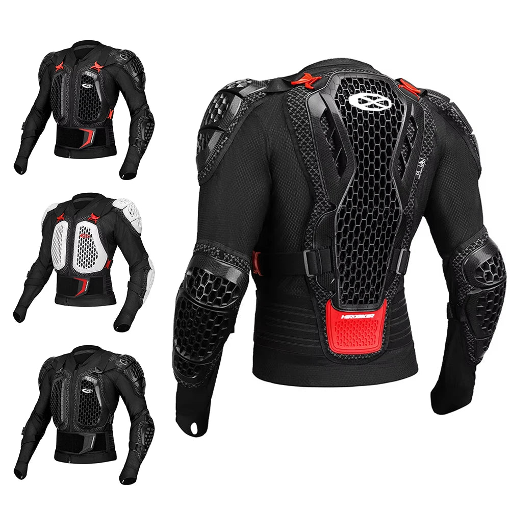 Off-Road Motorcycle Armor Jacket & Pants Set