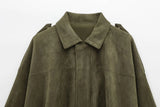 Women's Vintage Bomber Jacket – Effortless Chic