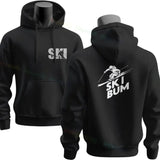 Men's Ski & Snowboard Graphic Hoodie for Fall and Winter