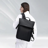 Bange Men Fashion Backpack 15.6 inch Multifunctional Waterproof Backpack Daily Travel Bag Casual School Rucksack with Buckle