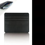 1Pc Pu Leather ID Card Holder Candy Color Bank Credit Card Box Multi Slot Slim Wallet for Women Men Business Card Cover