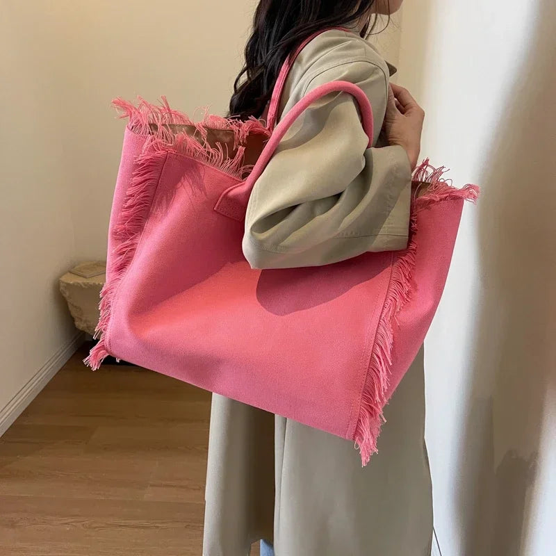 Interior Compartment Casual Tote Bags Large Capacity Fashion Hot Sale Bags for Women Interior Zipper Pocket Pc Women's Handbags