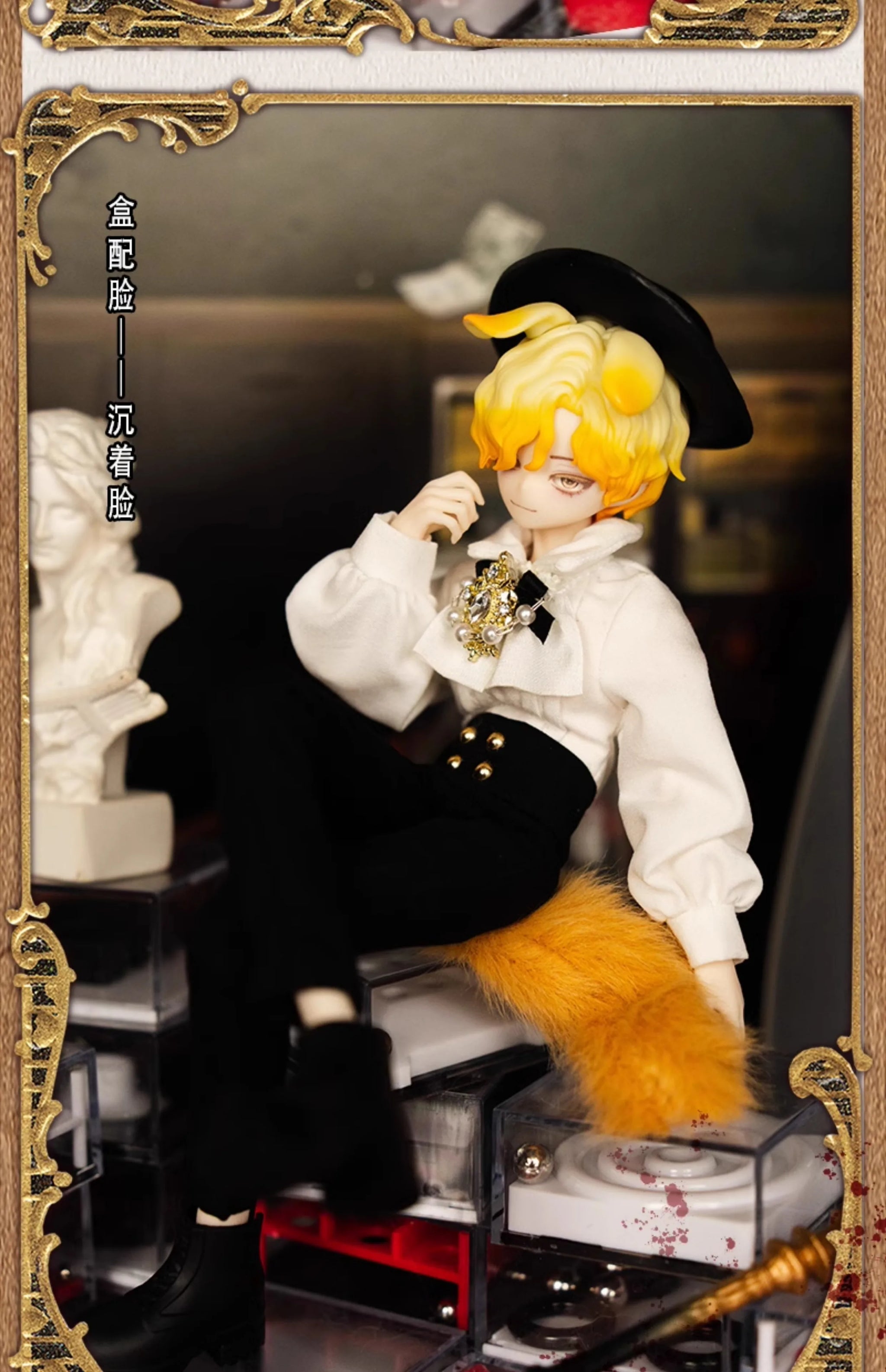 Original Jidongshunxi 17cm Sicily Past The Story Series Mjd Blind Box With Movable Joints Anime Figure Modle Toy Desktop Gifts