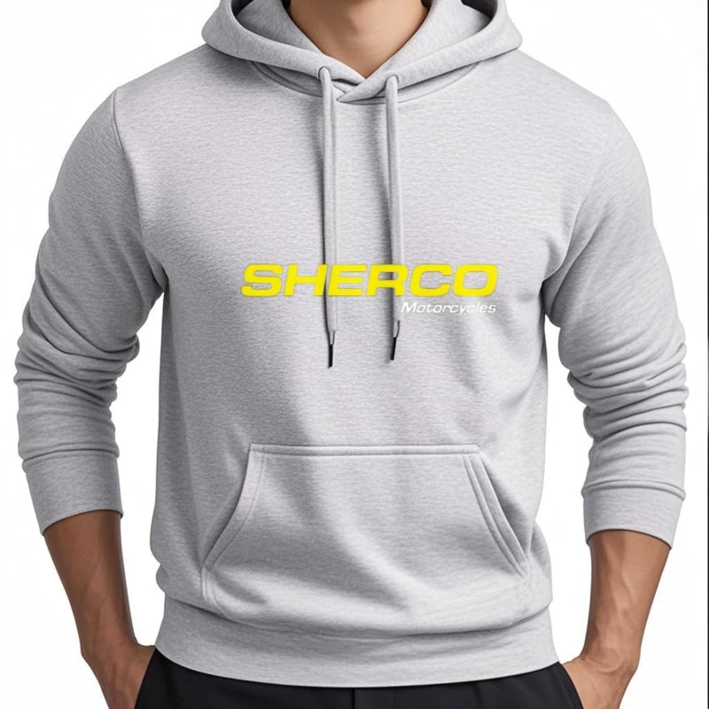 Autumn Men Warm Zipper Sherco 450 SEF Factory Racing Hoody Cotton Brand Hoodie Euro Size Anime Trendy Jacket