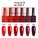 CANNI HEMA-Free Gel Polish Kit | Jelly, Nude & Rubber Base