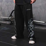 Dark Y2K Unisex Streetwear Joggers