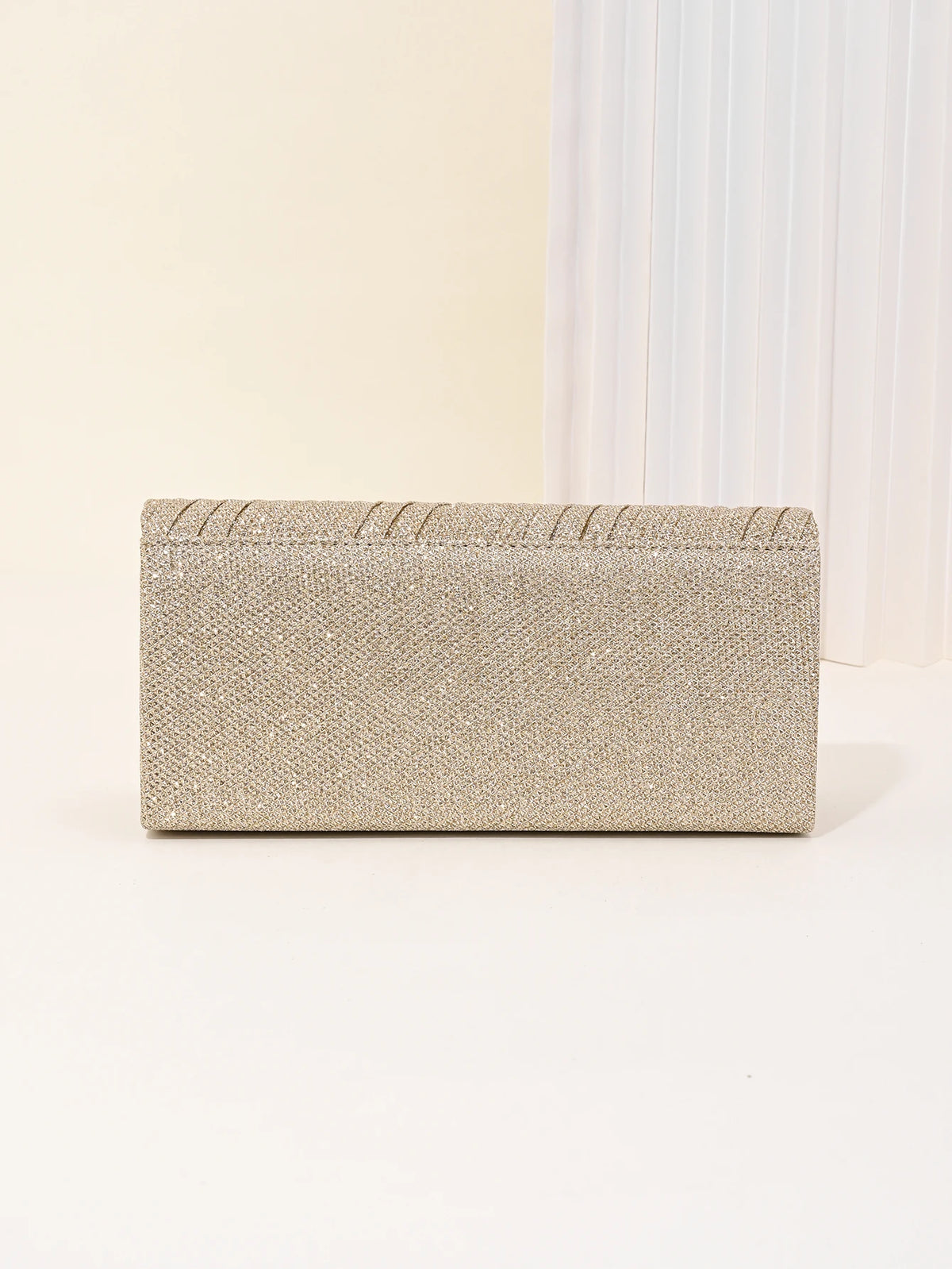 Simple And Elegant Glitter Evening Bag Clutch Purses for Women Ladies Sparkling Party Handbag Wedding Bag