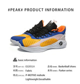 PEAK Tony Parker knight Basketball Shoes Outdoor Non slip Men Sports Shoes Wearable P-MOTIVE Cushion Rebound Breathable Sneakers