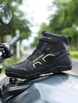 Motorcycle Riding Men Boots Waterproof Motocross Cycling Shoes Off-Road Motorbike Racing Anti-drop Breathable Equipment Sof