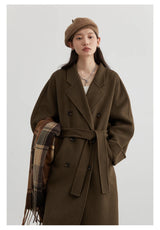 Retro Double-Sided Woolen Overcoat