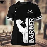 Men's 3D Print Oversized Graphic Tee | Short Sleeve
