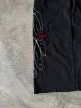 Men's Leopard Print Straight-Leg Sweatpants