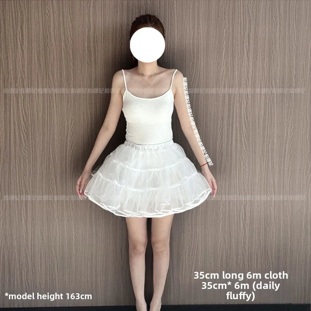 Fluffy Mesh Petticoat Underskirt – Lolita Crinoline