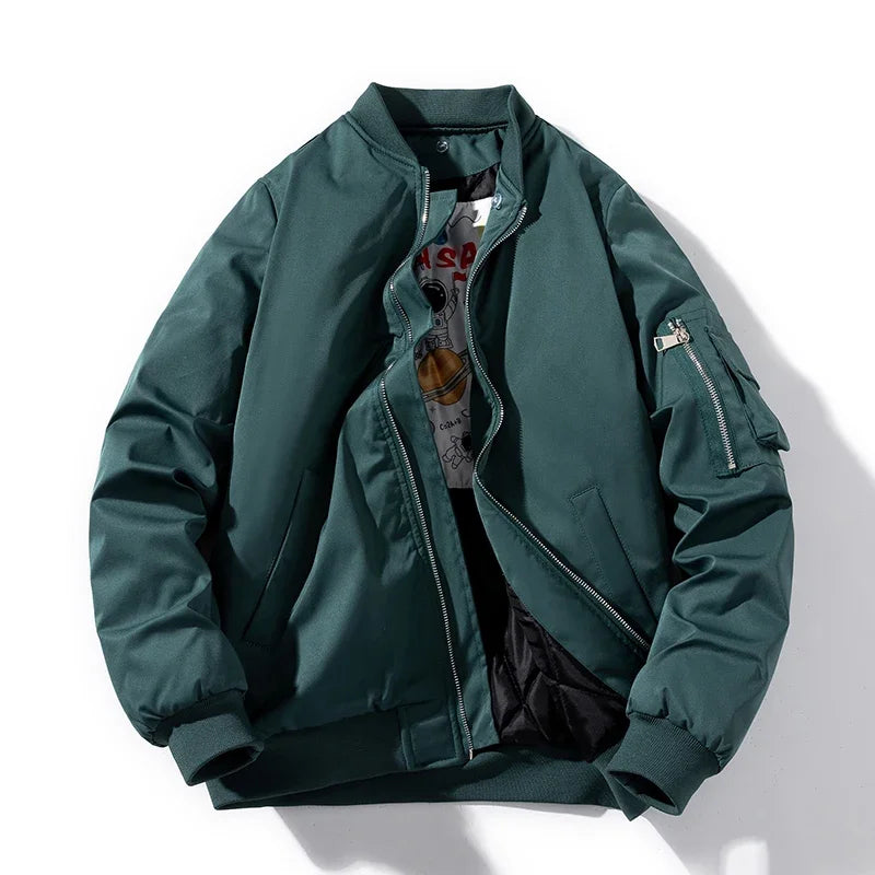 Hooded Bomber Pilot Jacket