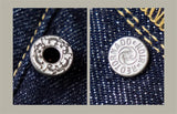 Vintage High-Rise Selvedge Denim Jeans for Men | 14oz