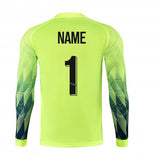 Custom Men Boys Girl Soccer Shirt Goalkeeper Uniform Long Sleeve Football Training Goalkeeper Top Soccer Jersey Pant Shorts Sets