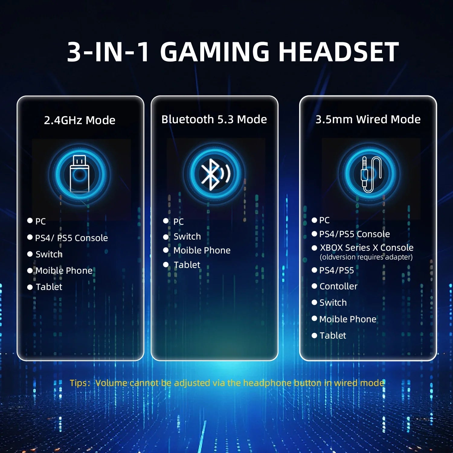 ATTACK SHARK L80PRO Wireless Gaming Headset Tri-Mode 2.4G Bluetooth Wired Ultra-Light Low Latency Noise Cancelling with Mic