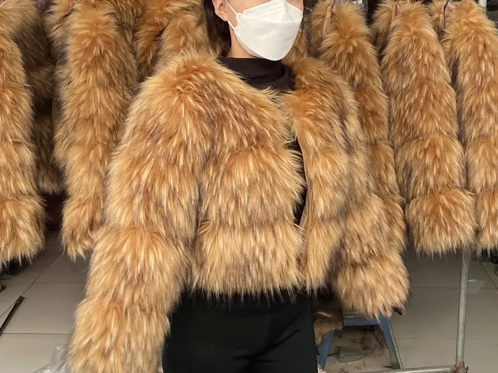Premium Faux Fur Winter Coat