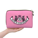 J-Juicy-C-Couture Makeup Bag Zipper Pouch Travel Cosmetic Bags Large Leather Portable Cosmetic Bag for Women