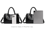 Genuine 3 Layers High Quality Soft Leather Ladies Shoulder Crossbody Bags for Women Luxury Handbags Women Bags Designer