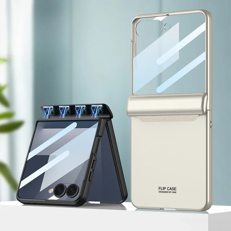Samsung Galaxy Z Flip Magnetic Case with Hinge Protection