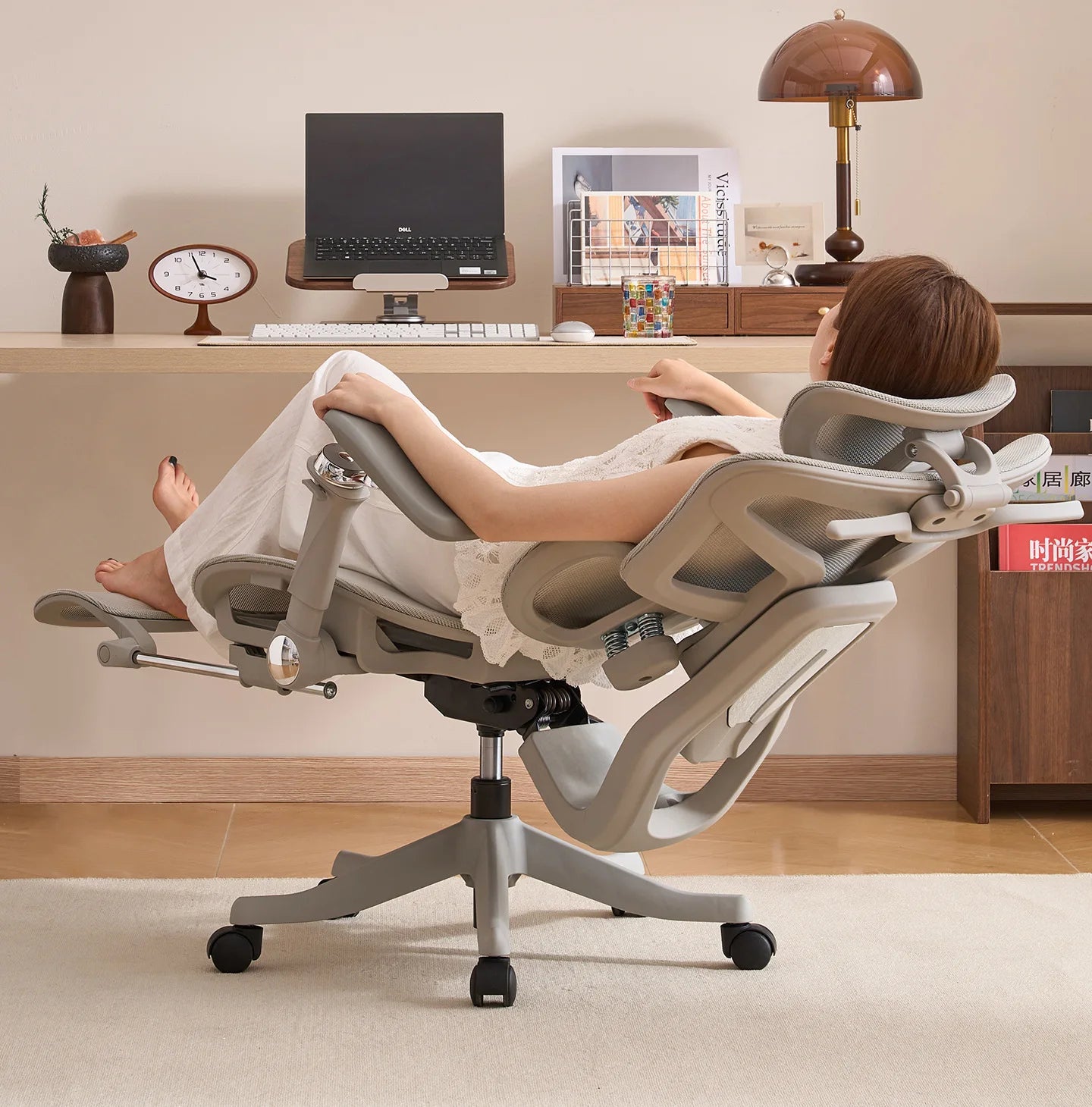 Ergonomic Gaming Chair with 6D Armrest & Lumbar Support