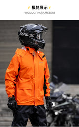 SULAITE Men's Waterproof Reflective Rain Suit – Jacket & Pants