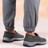 LEDP Men's Canvas Slip-On Loafers — Breathable, Non-Slip, Lightweight