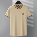 Men's Embroidered Polo Shirt – Breathable Summer Style