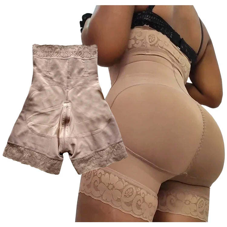 High Waist Seamless Butt Lifter Shapewear – Firm Control Tummy Girdle