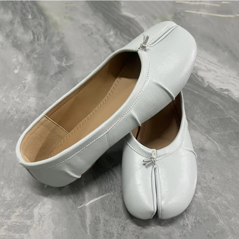 Split Toe Ballet Flats | Tabi Loafers for Women