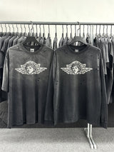 Vintage Angel Cotton Long Sleeve T-Shirt