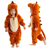 Plush Hooded Baby Winter Romper