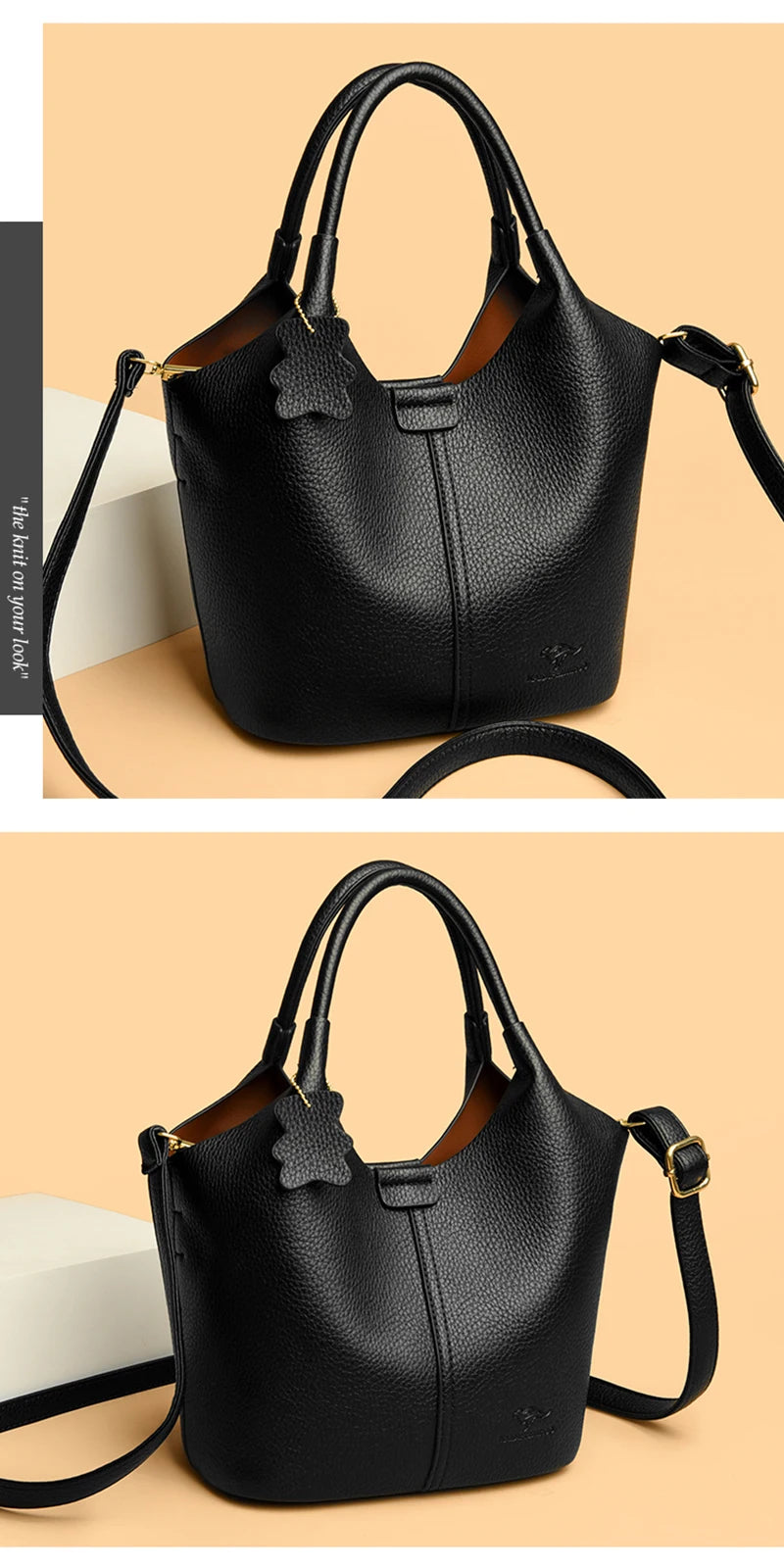 Brand High Quality Soft Leather Large Capacity Top-handle Bags Female Handbags Women Shoulder Crossbody Totes Messanger Bag Sac