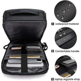 BANGE Business Backpacks Laptop 15.6 inch Multifunctional WaterProof Big Capacity Daily Work Male Backpack School Bag Mochila