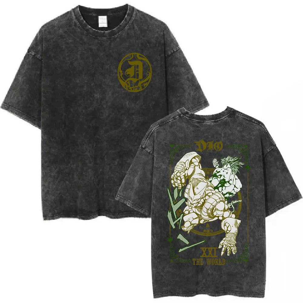 JoJo’s Bizarre Adventure: Steel Ball Run Washed Tee