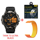 2025 KOSPET TANK T3 Ultra GPS Smart Watch For Men Smartwatch Women 470mAh Battery Digital Fitness AMOLED AOD Bluetooth Watches