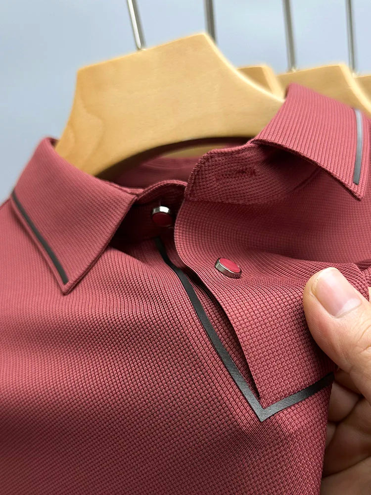 Men's Diamond Emblem Polo Shirt | Premium Casual